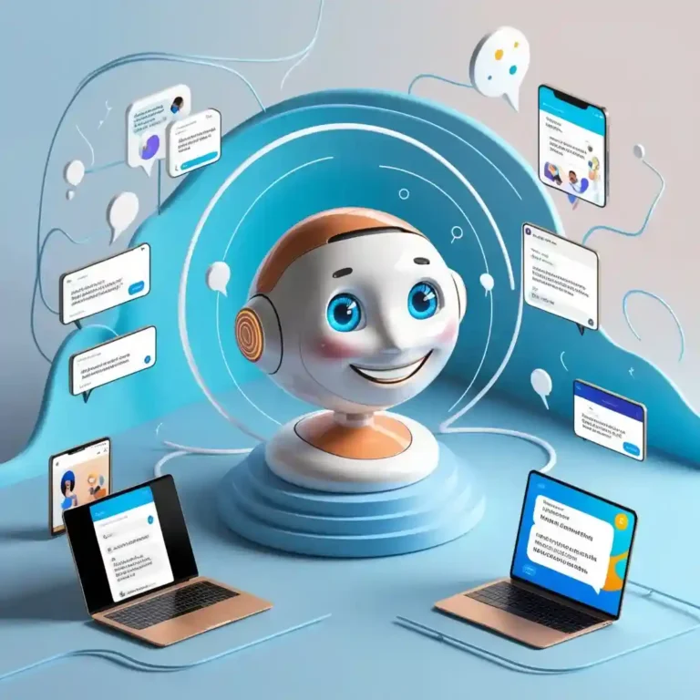 image of chatbot representing conversational marketing